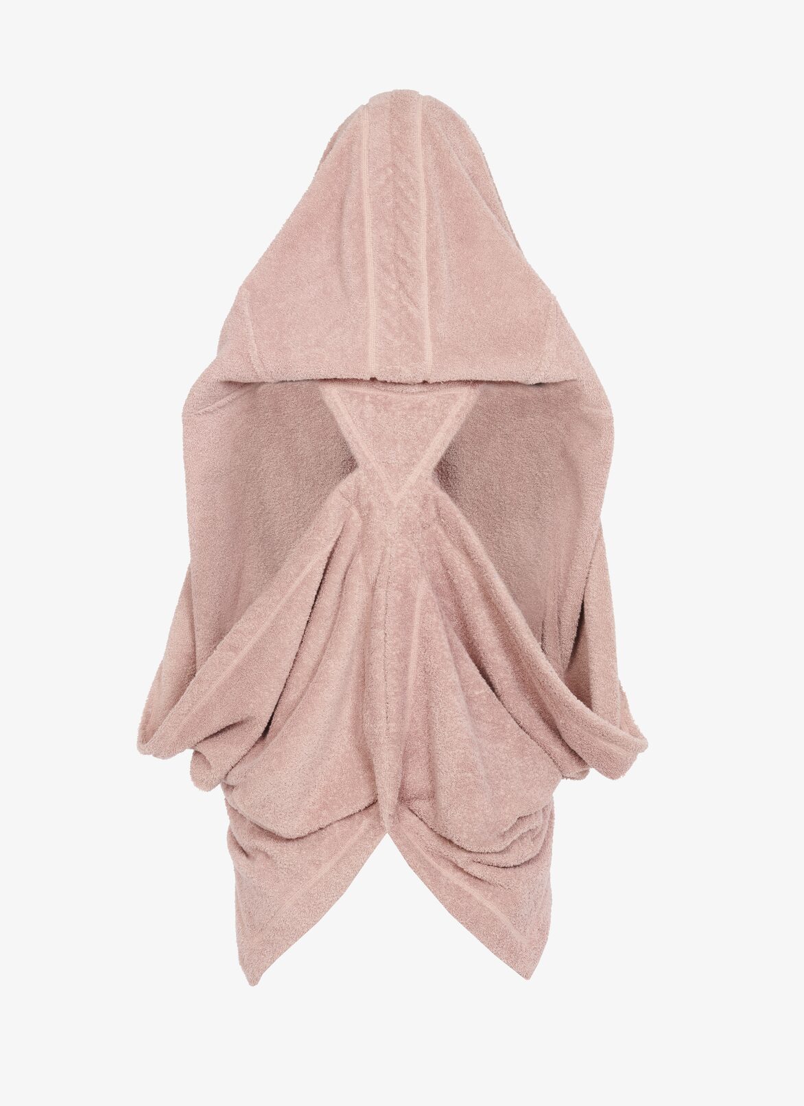 PEIGNOIR COURT ALAÏA PEIGNOIR COURT SABLE